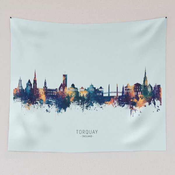 Item preview, Torquay England Skyline designed and sold by ArtPrints.