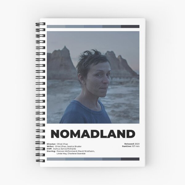 Item preview, Nomadland alternative minimalist movie poster designed and sold by WowCoolPoster.