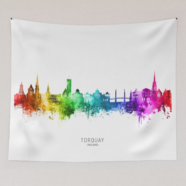 Item preview, Torquay England Skyline designed and sold by ArtPrints.