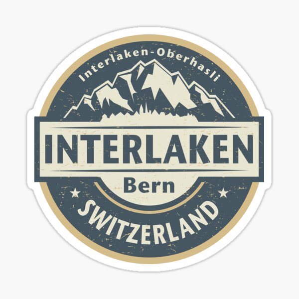 Item preview, Interlaken, Switzerland designed and sold by studio838.