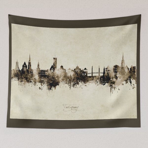 Item preview, Torquay England Skyline designed and sold by ArtPrints.