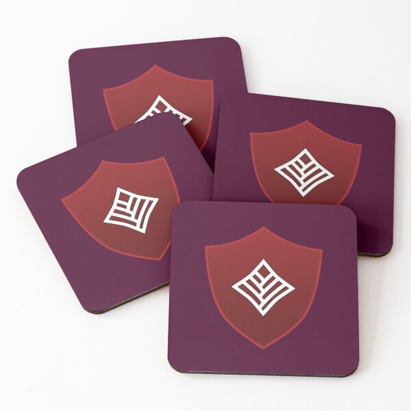 Item preview, Qunari Heraldry - Dragon Age Geometric Art designed and sold by Yannick Toney.