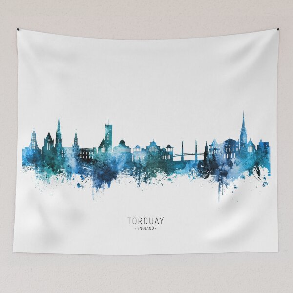 Item preview, Torquay England Skyline designed and sold by ArtPrints.