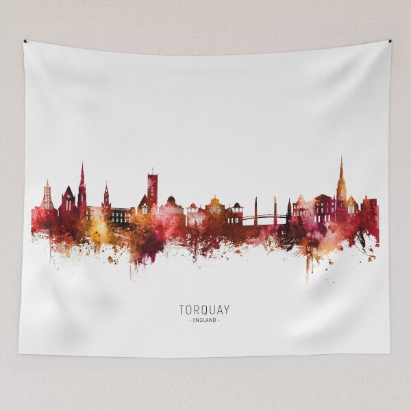 Item preview, Torquay England Skyline designed and sold by ArtPrints.