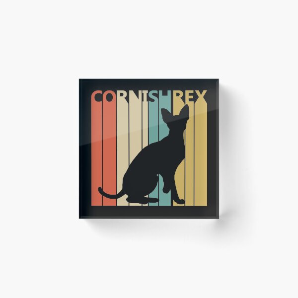 Item preview, Vintage Cornish Rex Cat designed and sold by paulveri.