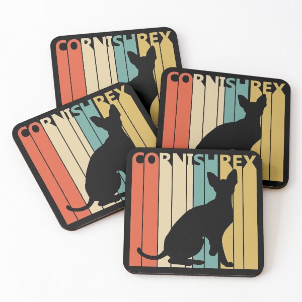 Item preview, Vintage Cornish Rex Cat designed and sold by paulveri.