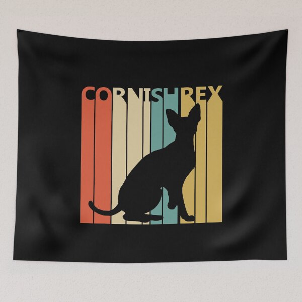 Item preview, Vintage Cornish Rex Cat designed and sold by paulveri.