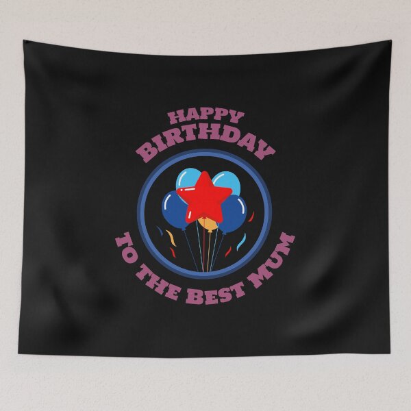 Item preview, Happy Birth TO the Best Mum designed and sold by WowAllinOne.