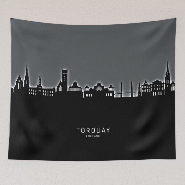 Item preview, Torquay England Skyline designed and sold by ArtPrints.