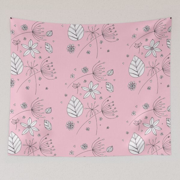 Item preview, Floral in pastel pink designed and sold by BlueTulip20.