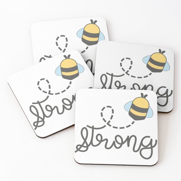 Item preview, Cute kawaii Bee Strong, Be Strong designed and sold by Mylittleprints.