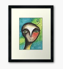 Zed Framed Print