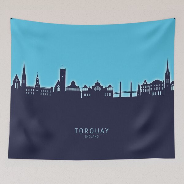 Item preview, Torquay England Skyline designed and sold by ArtPrints.