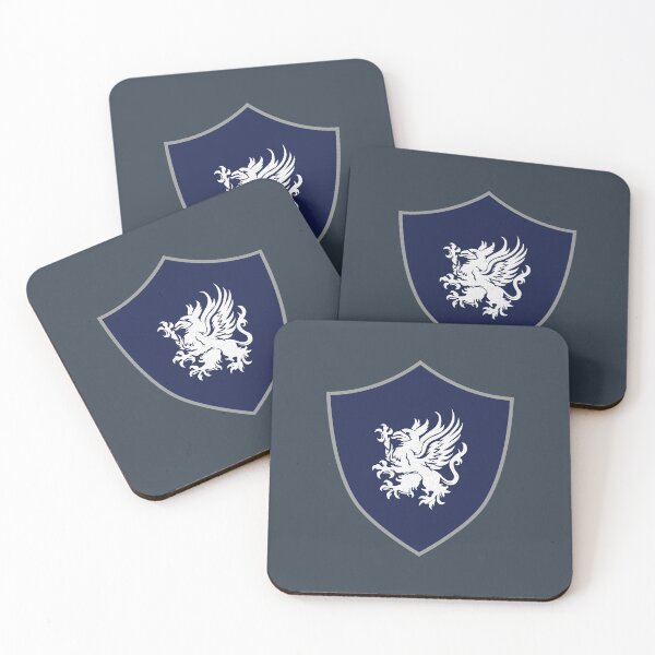 Item preview, Grey Warden Heraldry - Dragon Age Geometric Art designed and sold by Yannick Toney.