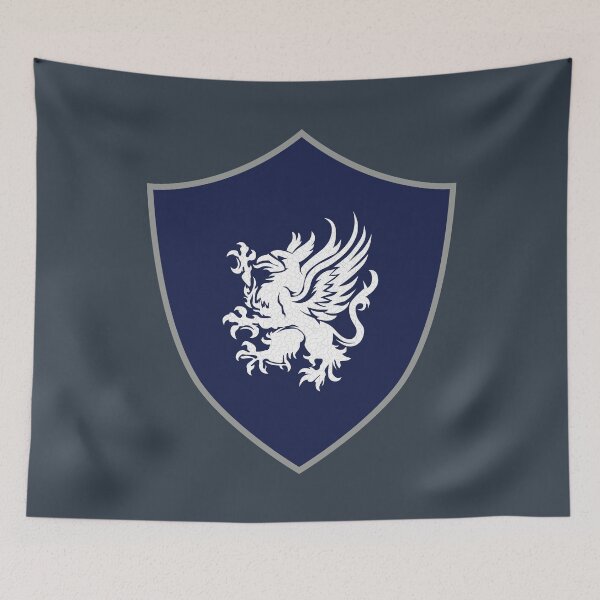 Item preview, Grey Warden Heraldry - Dragon Age Geometric Art designed and sold by Yannick Toney.