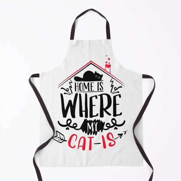 Item preview, Home is where my cat is, cat lover designed and sold by 1DaisyChainLane.