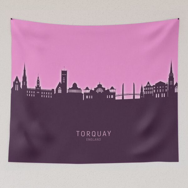 Item preview, Torquay England Skyline designed and sold by ArtPrints.