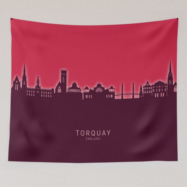 Item preview, Torquay England Skyline designed and sold by ArtPrints.