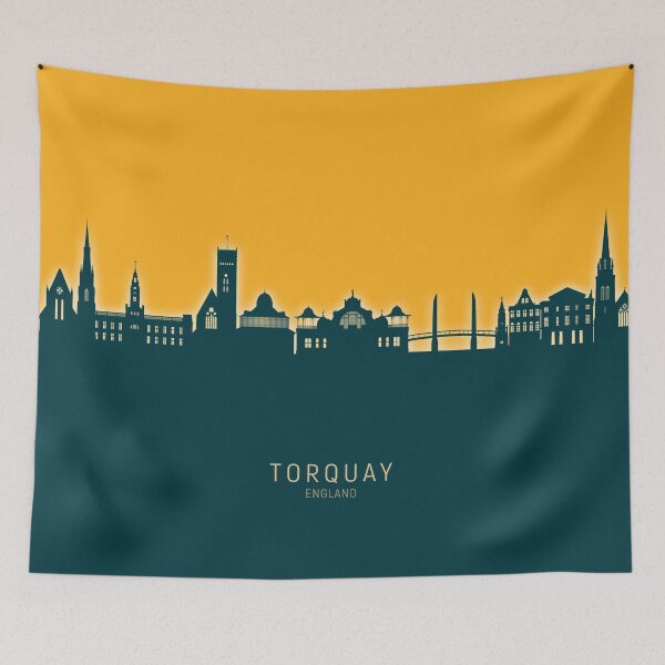 Item preview, Torquay England Skyline designed and sold by ArtPrints.