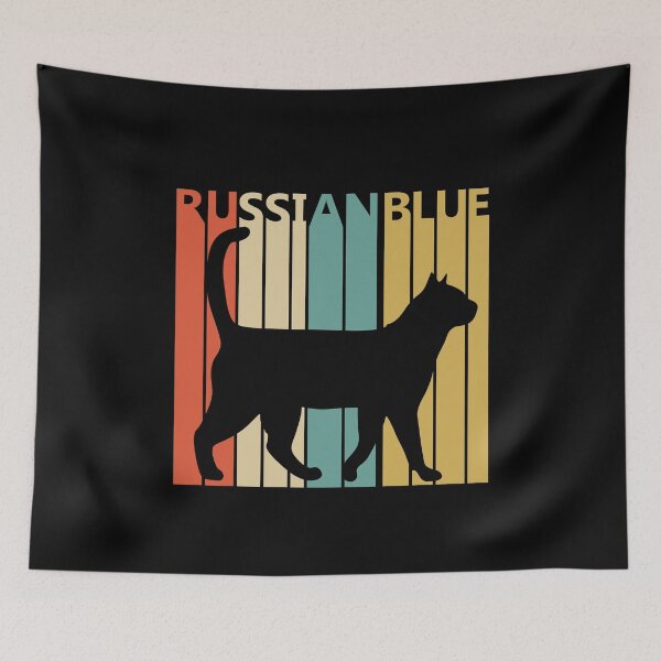 Item preview, Vintage Russian Blue Cat designed and sold by paulveri.