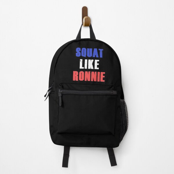 Aperçu de l'œuvre Squat Like Ronnie Citation motivation Salle de Sport Fitness créée et vendue par FrenchsTuck.
