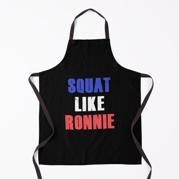 Item preview, Squat Like Ronnie Fun quote motivation Gym Fitness Bodybuilding designed and sold by FrenchsTuck.
