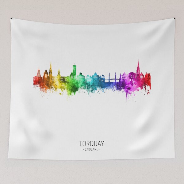 Item preview, Torquay England Skyline designed and sold by ArtPrints.