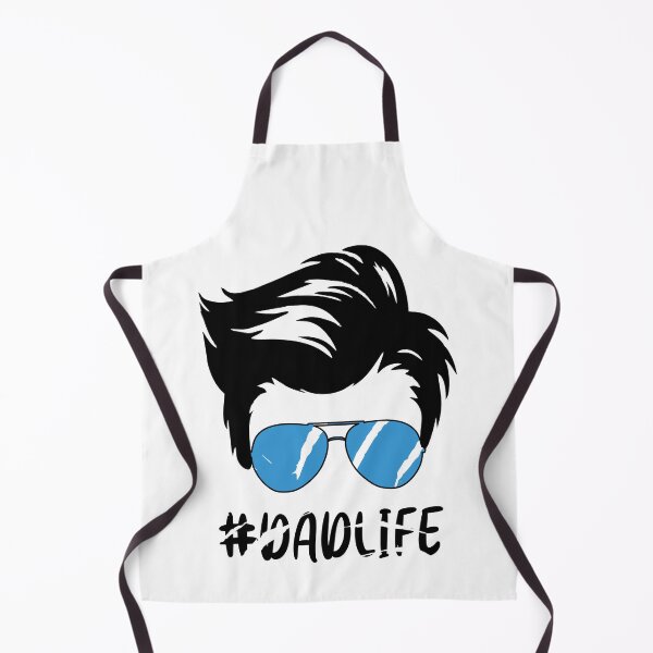 Item preview, Dad Life Messy Bun with Cute Blue Sunglasses Father's Day designed and sold by clothesy7.