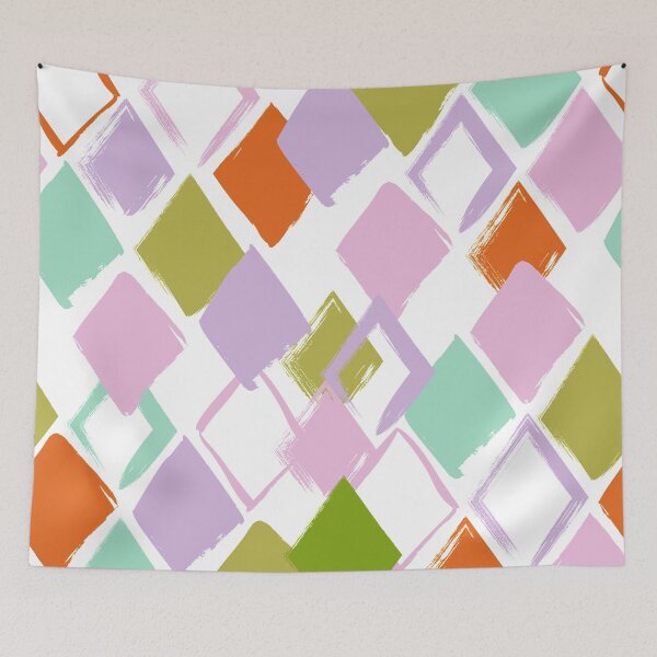 Item preview, Summer harlequin pattern designed and sold by anna0711.