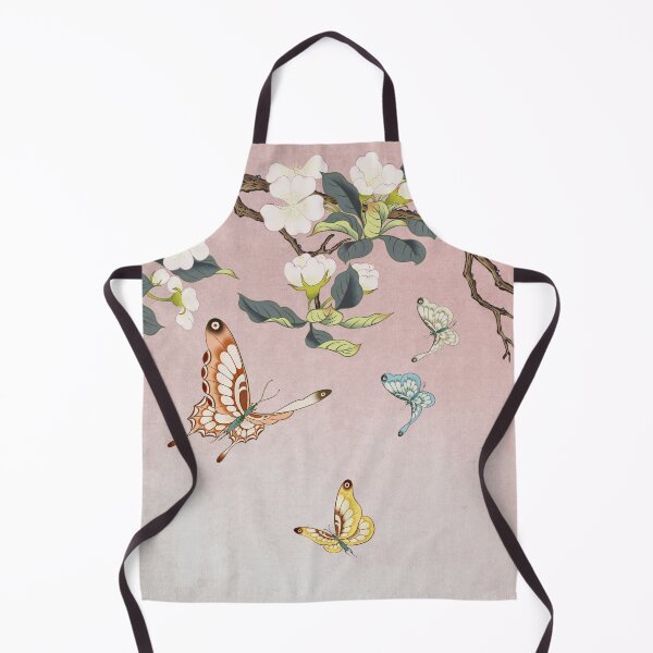 Item preview, Butterflies and pear blossoms E : Minhwa-Korean traditional/folk art designed and sold by minsillust.