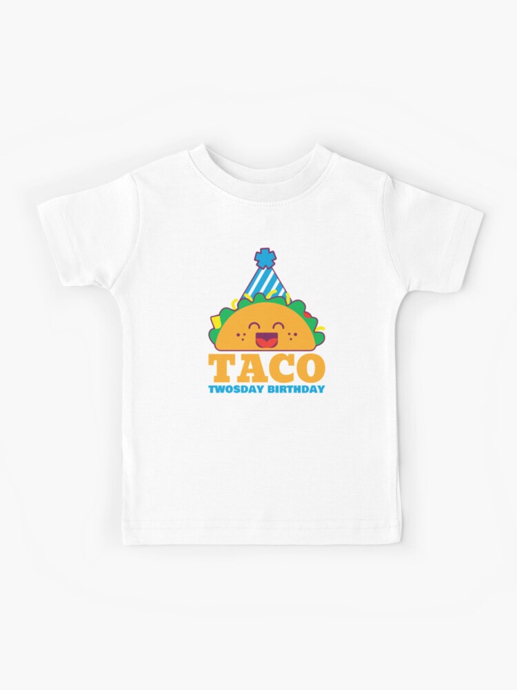 taco twosday toddler shirt