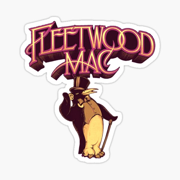 fleetwood mac best new logo Sticker