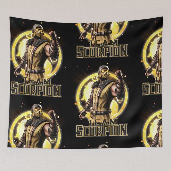Artikelvorschau,  Offizielle Mortal Kombat Pro Kompetition von Team Scorpion entworfen und verkauft von pannolinno.