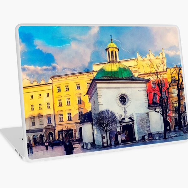 Cracow Church of St. Wojciech Laptop Skin