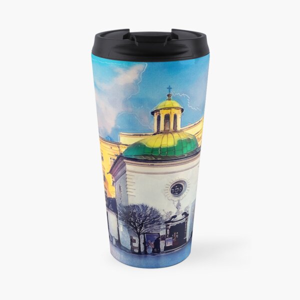 Cracow Church of St. Wojciech Travel Mug