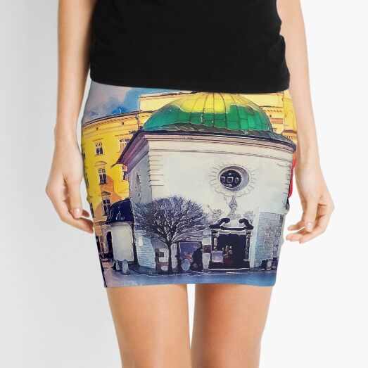Cracow Church of St. Wojciech Mini Skirt