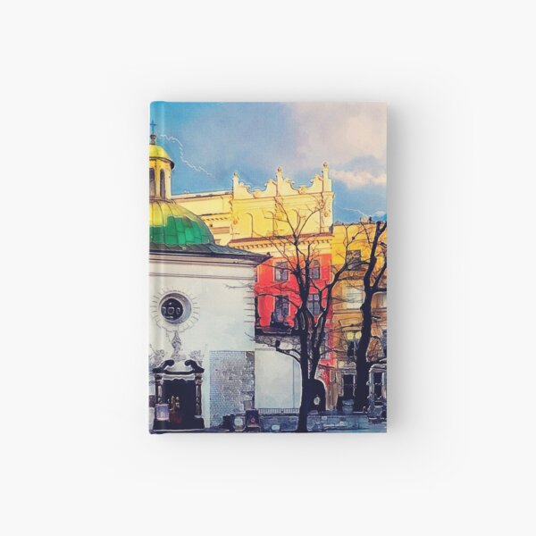 Cracow Church of St. Wojciech Hardcover Journal