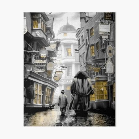 Harry diagon alley road Lámina rígida