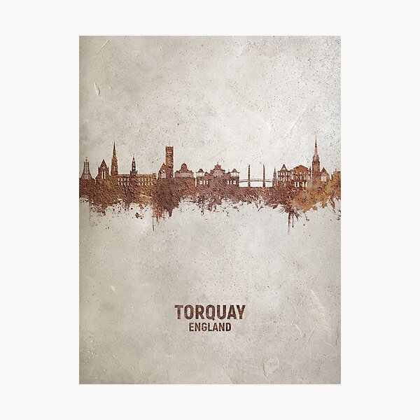 Item preview, Torquay England Skyline designed and sold by ArtPrints.