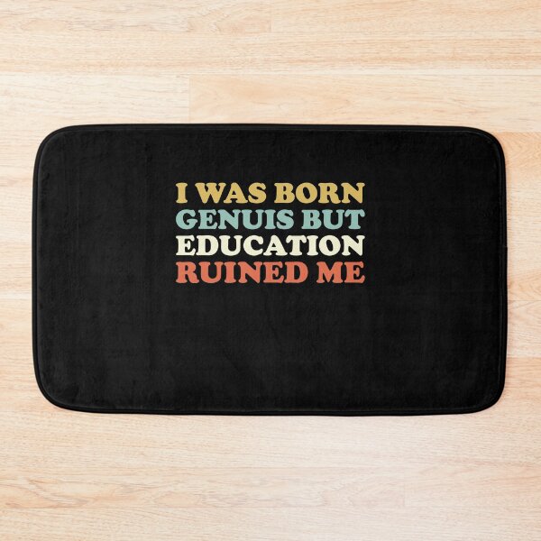 Item preview, Education Ruined Me Vintage Retro Style designed and sold by Scratches Tees.