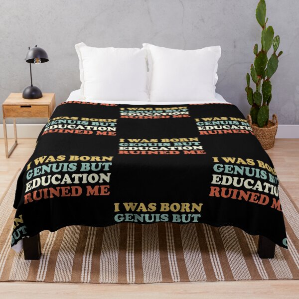 Item preview, Education Ruined Me Vintage Retro Style designed and sold by Scratches Tees.