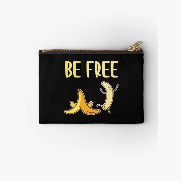 Item preview, Be Free Funny Naked Cute Banana Fruit designed and sold by Scratches Tees.