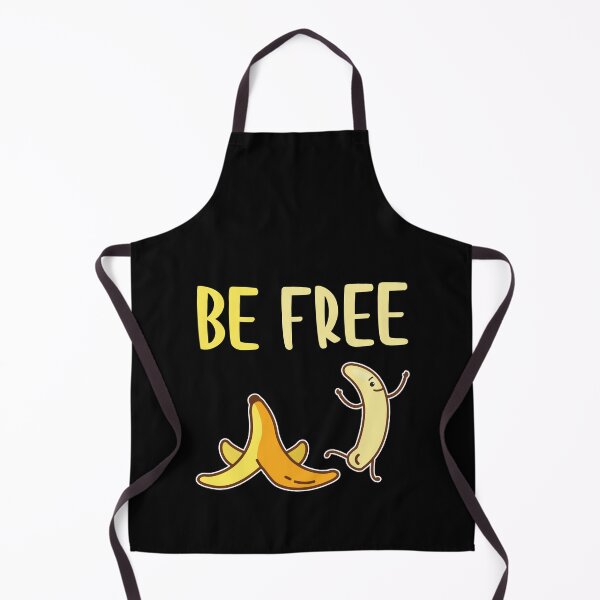 Item preview, Be Free Funny Naked Cute Banana Fruit designed and sold by Scratches Tees.