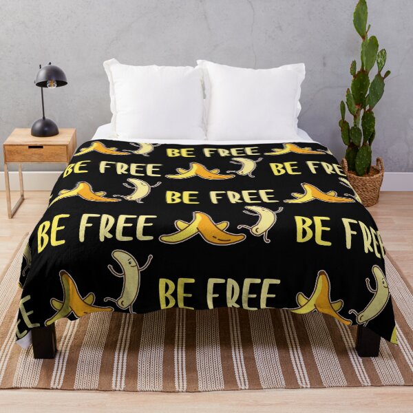 Item preview, Be Free Funny Naked Cute Banana Fruit designed and sold by Scratches Tees.