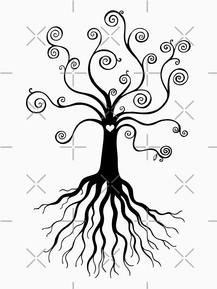 Tree of Life - black and white by Cecca Designs by Cecca-Designs