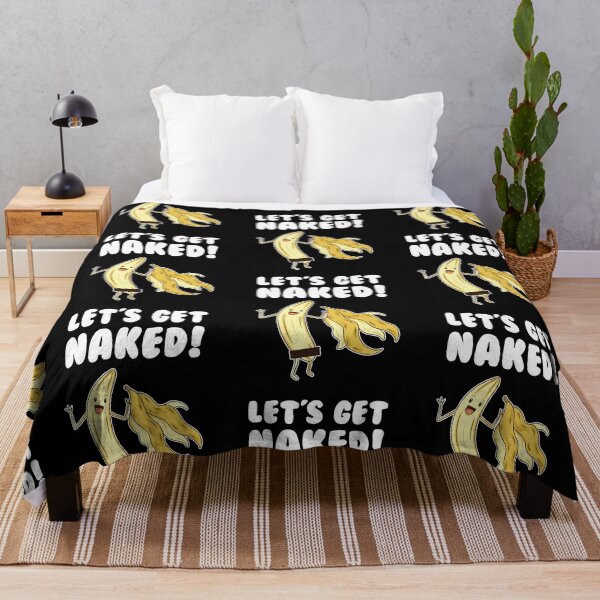 Item preview, Let's Get Naked Funny Banana Joke designed and sold by Scratches Tees.