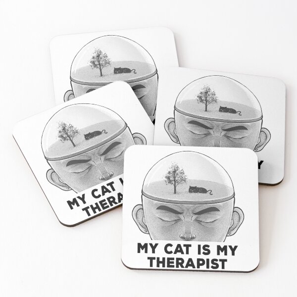 Item preview, My Cat Is My Therapist designed and sold by FADIS.
