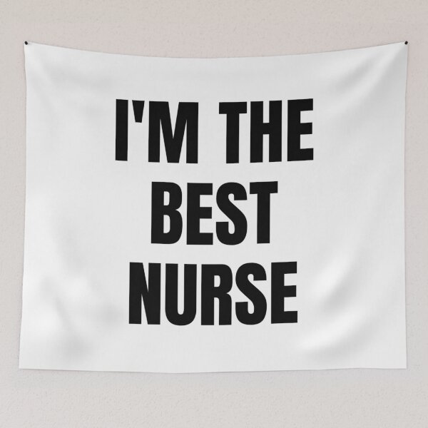 Item preview, I'M THE BEST NURSE designed and sold by iamxxx.