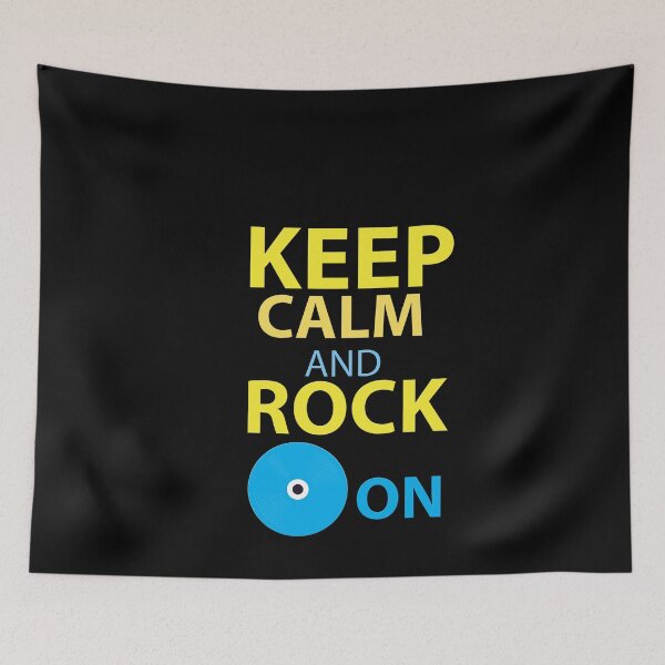 Item preview, Keep calm and rock on designed and sold by hicham4you.