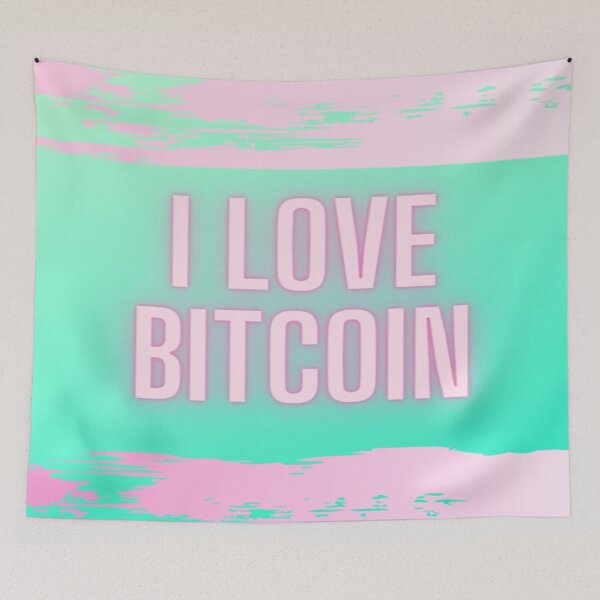 Item preview, I love Bitcoin designed and sold by Universal Print.
